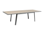 OFFRE SPECIALE : Table de jardin PAVANE Extensible 10p Truffe/Graphite + 6 Fauteuils Essentia Graphite