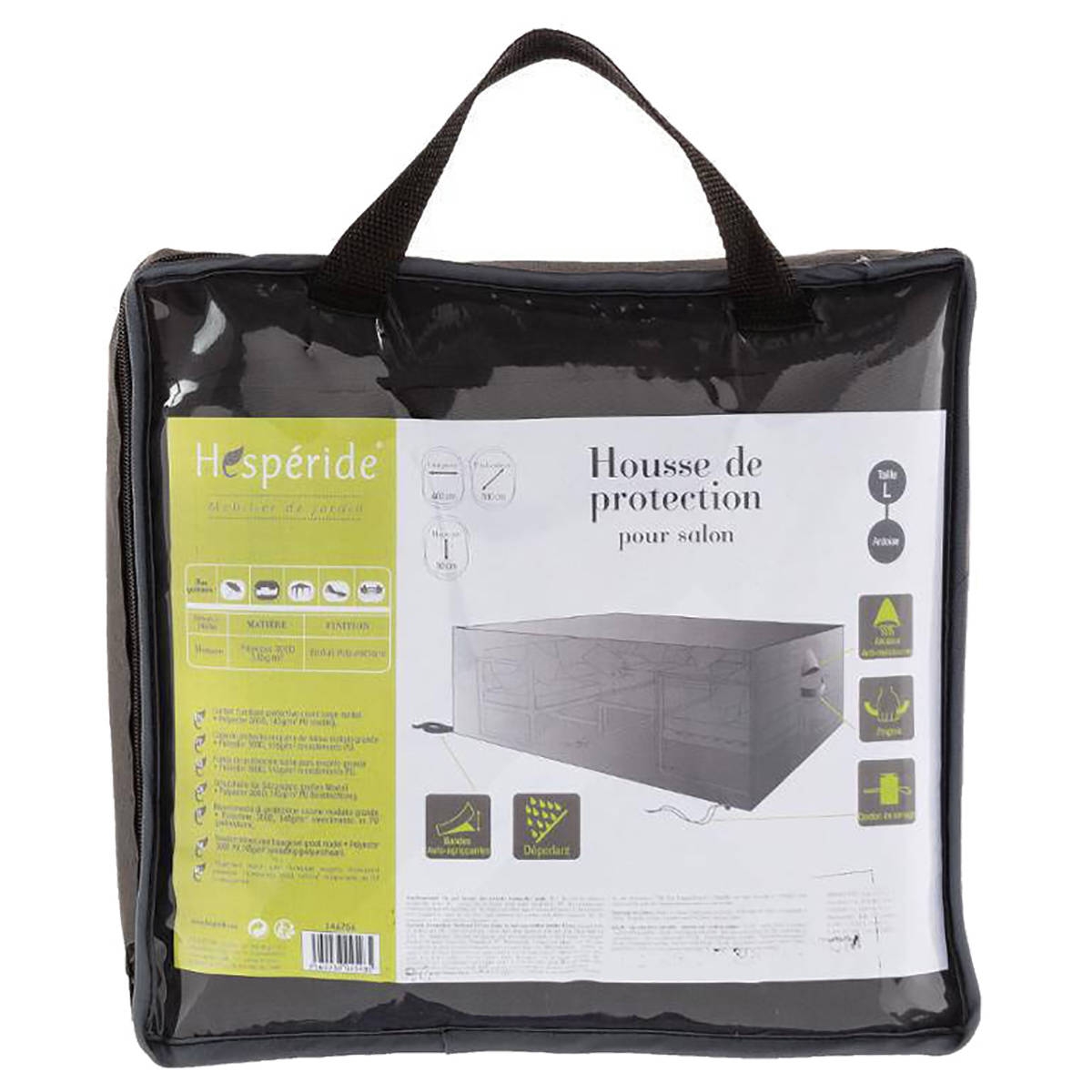 Housse de protection Hambo pour salon S Hespéride 400 x 300 x 90 cm