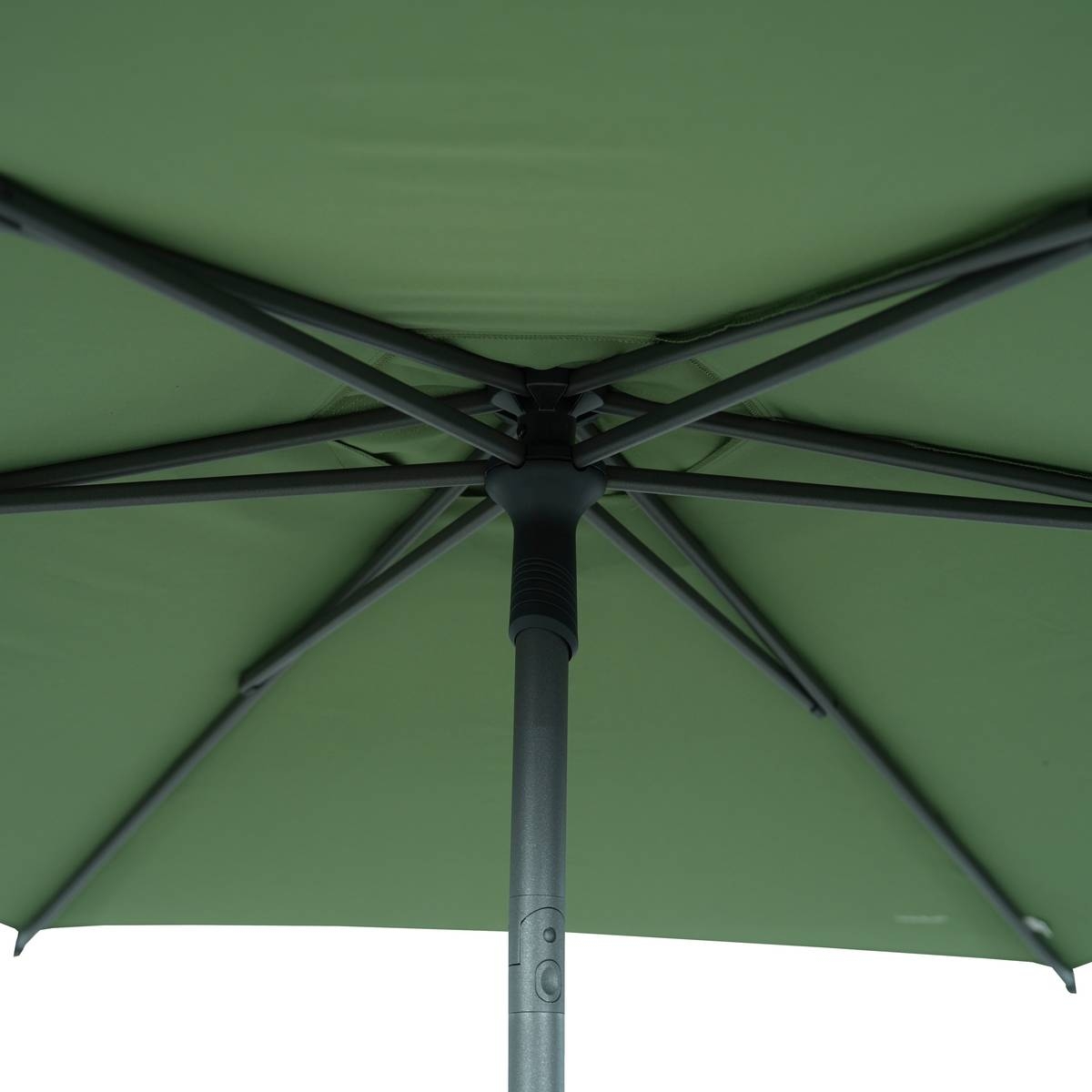 Parapluie De Pêche Fladen – Rond Inclinable, 2,2 M, Hauteur Réglable, étanche, Vert Foncé, Avec Piquet Et Sac De Transport