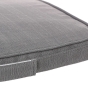 Galette de chaise carrée Ardoise