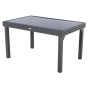 Table de jardin extensible Piazza Anthracite & Graphite 10P