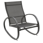 Fauteuil à bascule Nevada Graphite
