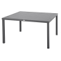 Table de jardin carrée Piazza Graphite