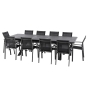Table AXIOME Extensible Alu Martelé 10P