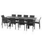 Table AXIOME Extensible Alu Martelé 10P