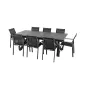 Table AXIOME Extensible Alu Martelé 10P