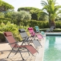 Fauteuil relax de jardin Silos Émeraude