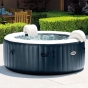 Spa gonflable rond bleu marine 6P
