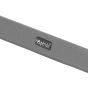 Table d'appoint de jardin carrée Allure Graphite