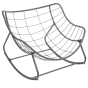 FAUTEUIL A BASCULE PAOPAO Graphite