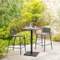 Table haute de jardin Phuket Graphite