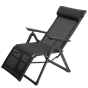 Fauteuil de jardin inclinable Decima Anthracite & Graphite