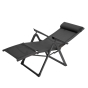 Fauteuil de jardin inclinable Decima Anthracite & Graphite