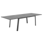 Table de jardin extensible Pavane Graphite