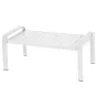 Salon de jardin Elyn Noisette & Blanc