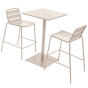 Table haute de jardin Phuket Argile