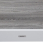 Table de jardin extensible Piazza Gris smoke & Blanc