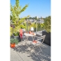 Chaise de jardin pliante GREENSBORO Argile