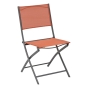 Chaise de jardin pliante MODULA Ambre & Graphite