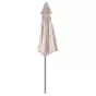 Parasol droit rond inclinable LOOMPA Blé