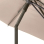 Parasol droit rond inclinable SOYA Blé