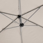 Parasol déporté rond MANOA Blé