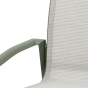 Fauteuil de jardin empilable AXANT Vert olive & Vert laurier