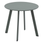 Table d'appoint de jardin ronde SAONA Vert laurier