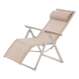 Fauteuil de jardin inclinable DECIMA Lin & Argile