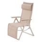 Fauteuil de jardin inclinable DECIMA Lin & Argile