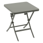 Table d'appoint de jardin carrée GREENSBORO Vert laurier