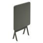 Table d'appoint de jardin carrée GREENSBORO Vert laurier