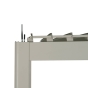 Pergola électrique bioclimatique autoportante EVORA Argile