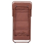 Chilienne de jardin empilable pliable MIRAEL Acajou