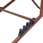 Chilienne de jardin empilable pliable MIRAEL Acajou