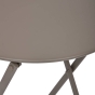 Table de jardin pliante rond GREENSBORO Café