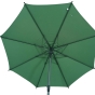Parasol droit rond LOOMPA Vert olive / Graphite