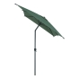 Parasol droit rectangulaire LOOMPA Vert olive / Graphite