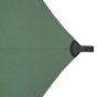 Parasol droit rectangulaire LOOMPA Vert olive / Graphite