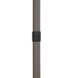 Parasol droit rond inclinable SOYA Café