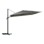 Parasol déporté rectangulaire inclinable MELHIA Vert laurier