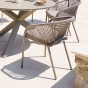 Fauteuil de jardin ORYON Café