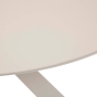 Table de jardin rond ORYON Argile