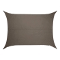 Voile d'ombrage rectangulaire ELYORA Gris Ardoise