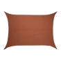 Voile d'ombrage rectangulaire ELYORA Acajou