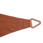 Voile d'ombrage rectangulaire ELYORA Acajou