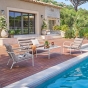 Salon de jardin SOLANI Argile
