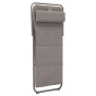 Chilienne de jardin empilable pliable MIRAEL Noisette / Café