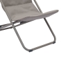 Chilienne de jardin empilable pliable MIRAEL Noisette / Café