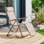 Fauteuil de jardin SILOS Noisette